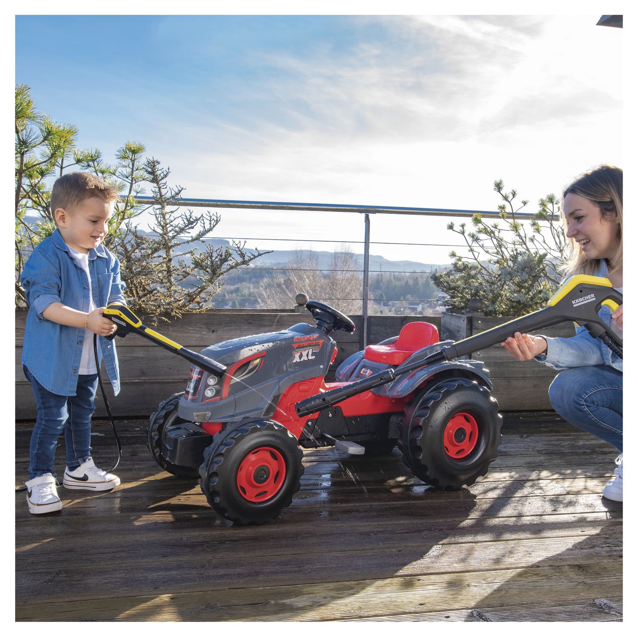 Voir la diapositive 4 : SMOBY KARCHER NETTOYEUR HAUTE PRESSION K4