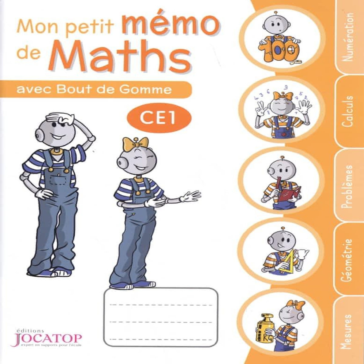 MON PETIT MEMO DE MATHS AVEC BOUT DE GOMME CE1, Lefèvre Laurence