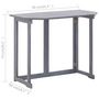 Voir la diapositive 6 : VIDAXL Table pliable de balcon 90x50x74 cm Bois d'acacia massif