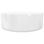 Voir la diapositive 5 : VIDAXL Lavabo ronde Ceramique Blanc 40 x 15 cm