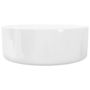Voir la diapositive 5 : VIDAXL Lavabo ronde Ceramique Blanc 40 x 15 cm