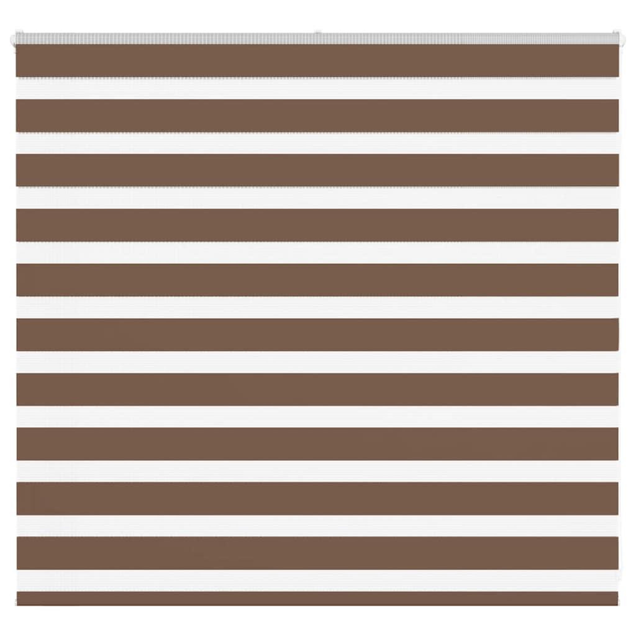 VIDAXL Store zebre marron 155x100cm largeur du tissu 150,9cm polyester