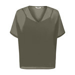 Only Blouse   Femme Only Tasha. Coloris disponibles : Vert