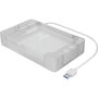 Voir la diapositive 1 : Icy Box Boîtier Disque Dur Externe ICY BOX IB-AC705-6G USB 3.0 Blanc