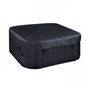 Voir la diapositive 6 : SUNSPA Spa gonflable SUNSPA - AC02 - 185 x 65 cm - 6 places - Carré (Livré avec filtre, cadenas, tapis de sol et couverture)