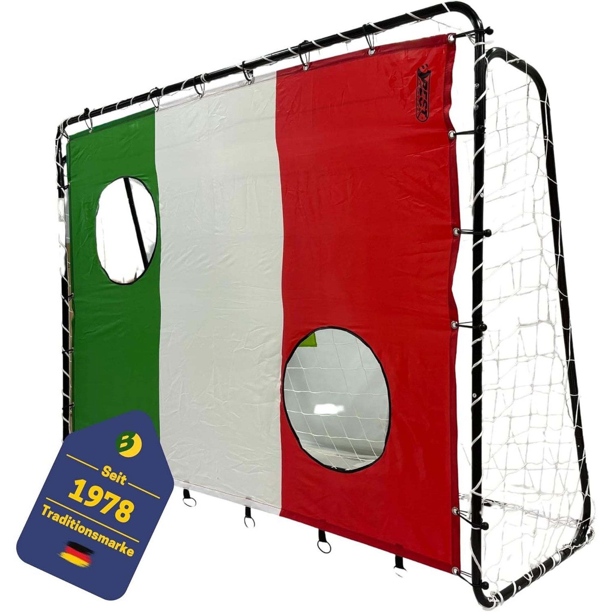BEST SPORTING Cible de tir Italie 193 x 150 cm avec 2 trous de tir
