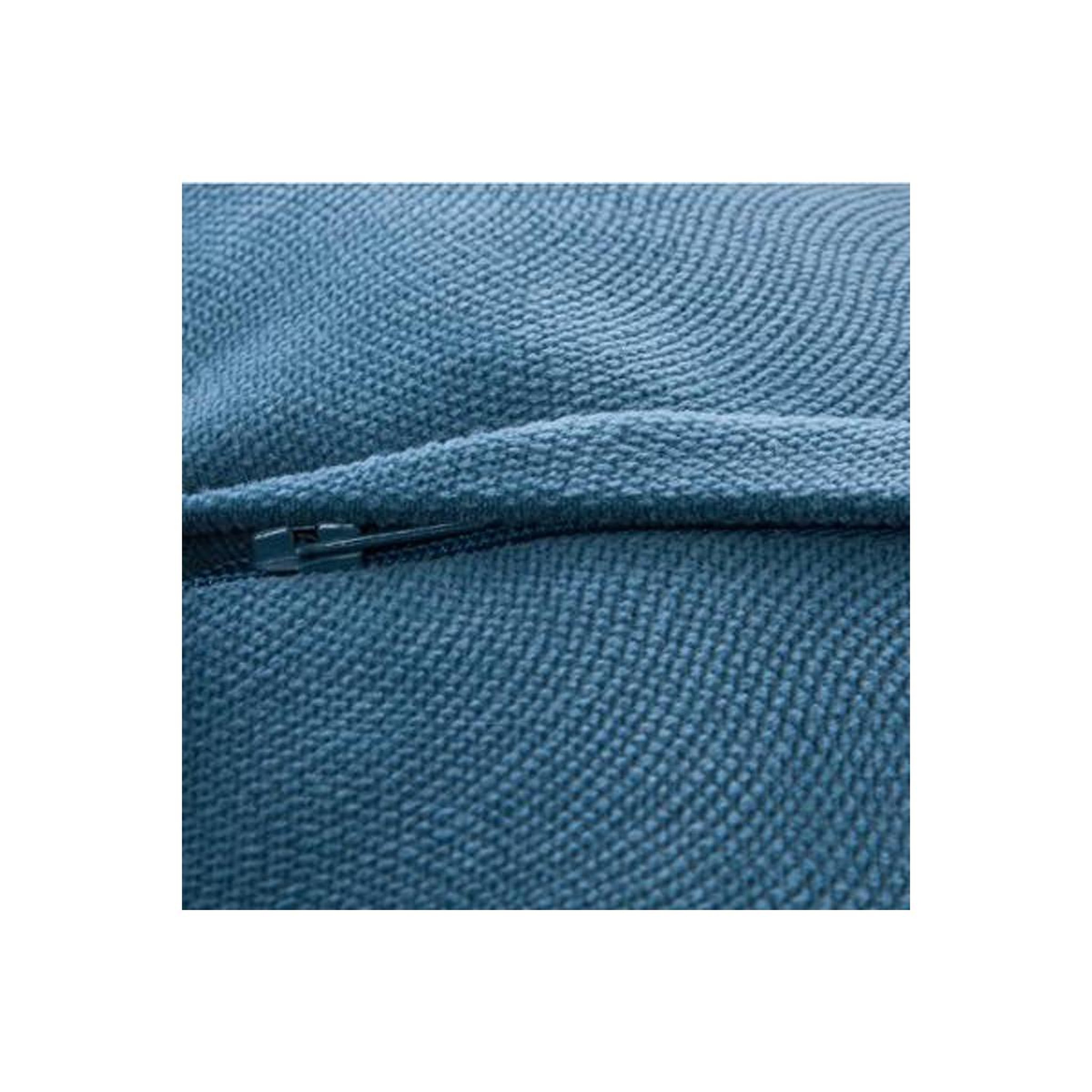 Voir la diapositive 3 : ATMOSPHERA Coussin déhoussable  lilou  45x45cm bleu