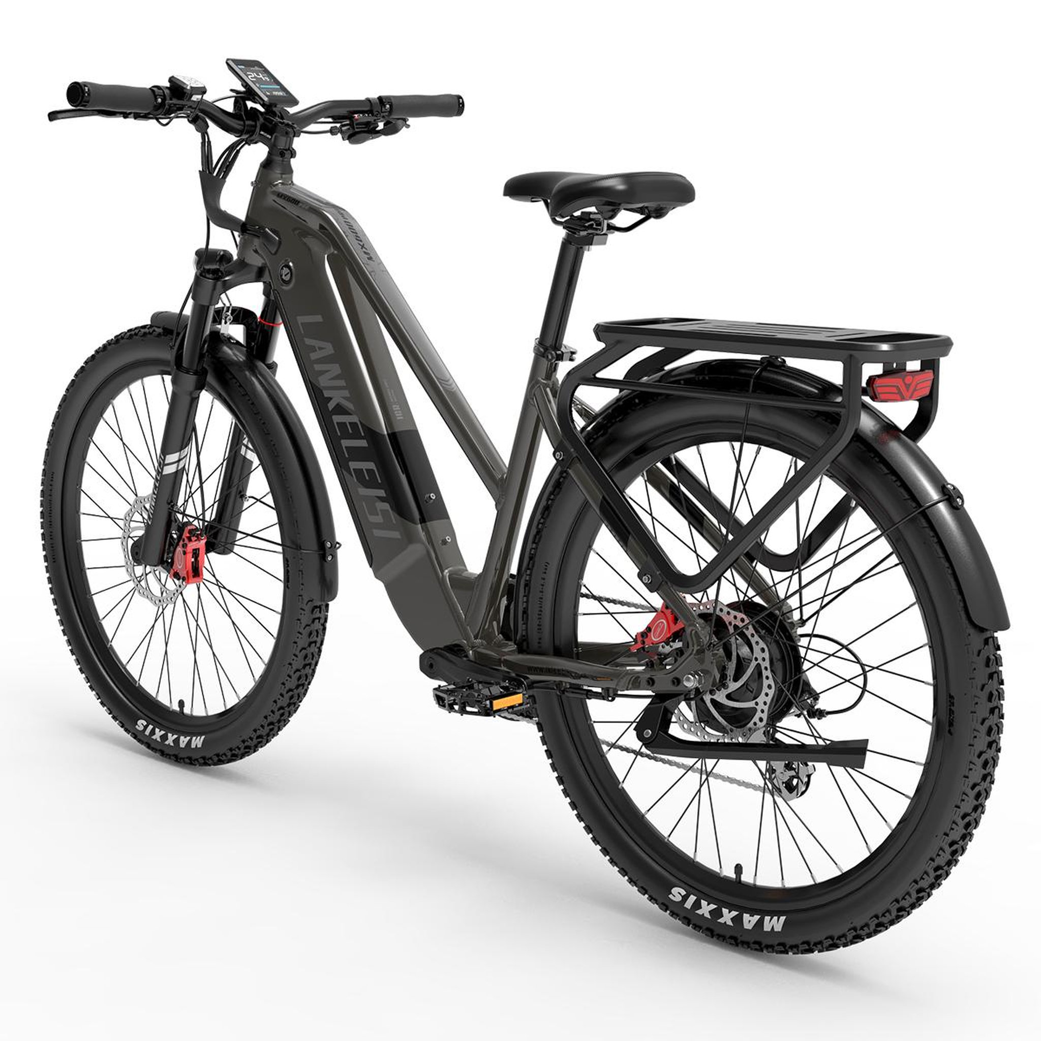 Voir la diapositive 3 : LANKELEISI Vélo électrique urbain Lankeleisi MX600PRO