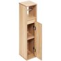 Voir la diapositive 2 : FIVE Dérouleur Papier WC Avec Réserve  Abana  78cm Naturel