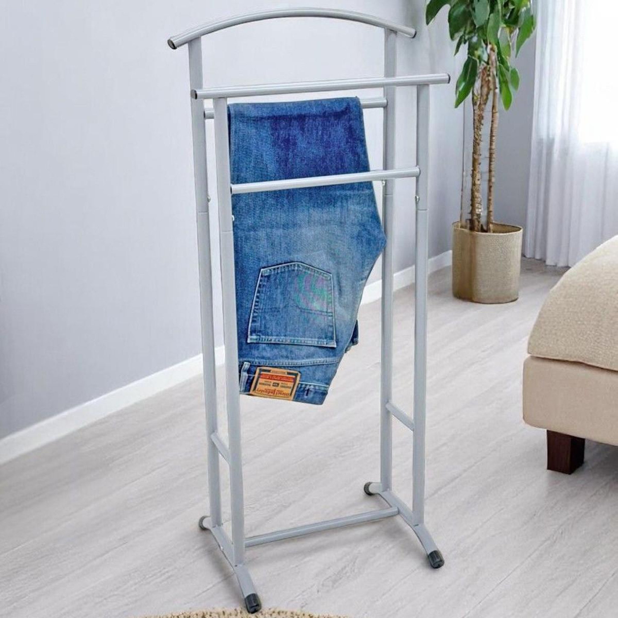 Voir la diapositive 5 : Paris Prix Valet de chambre  théo  107cm gris