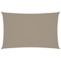 Voir la diapositive 2 : VIDAXL Voile de parasol tissu oxford rectangulaire 5x8 m taupe