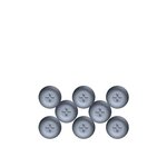 CENTRALE BRICO Lot de 8 patins adhésifs alvéolé eur, SCOTCH, diam. 22 mm, gris