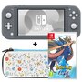 NINTENDO Console Nintendo Switch Lite Grise + Pack de transport Pokémon + Pokémon Épée 