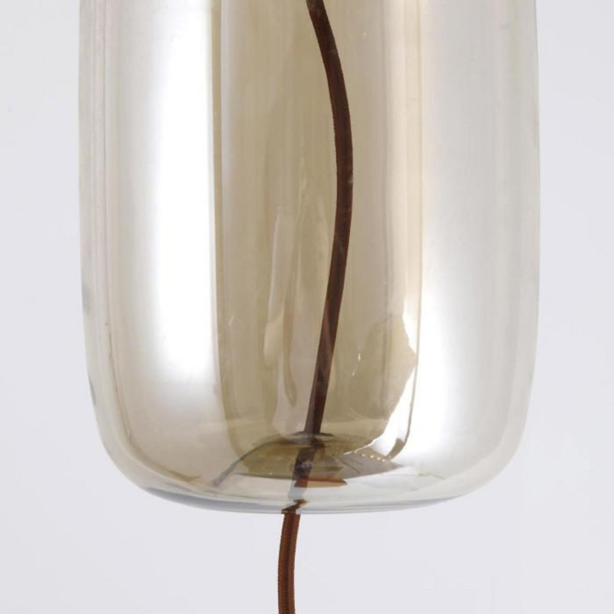 Paris Prix Suspension en Verre Led  Dalys  28cm Transparent