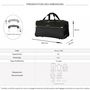 Voir la diapositive 2 : TRUCK Sac de voyage avec roulettes 64L  65.50cm