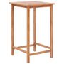 Voir la diapositive 4 : VIDAXL Ensemble de bar 3 pcs Bois de teck solide