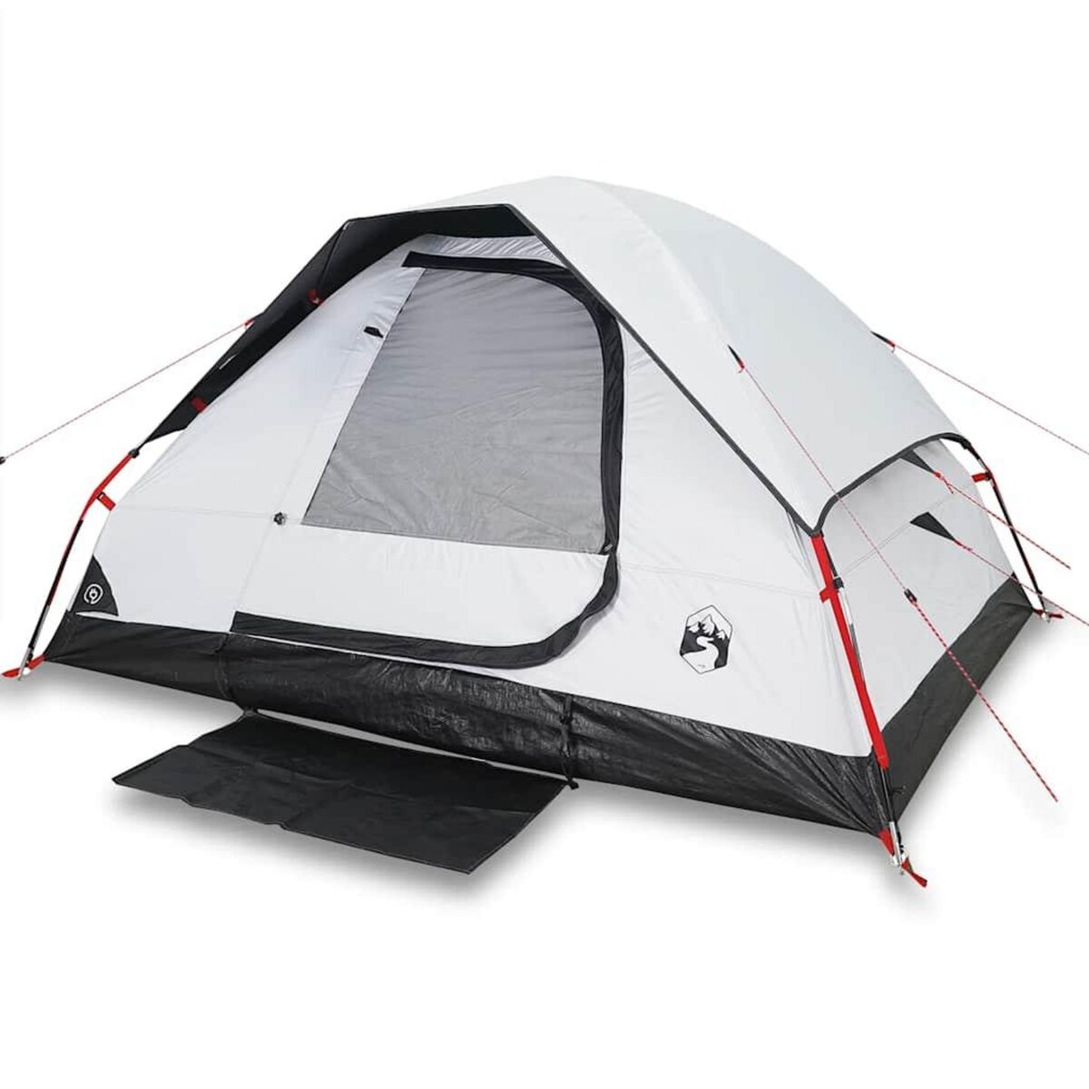 VIDAXL Tente de camping a dome 4 personnes tissu occultant impermeable