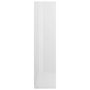 Voir la diapositive 5 : VIDAXL Garde-robe avec tiroirs Blanc brillant Bois d'ingenierie