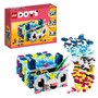 LEGO DOTS 41805 Le tiroir animal créatif, Kit de Mosaïque avec Briques, Boîte de Rangement pour Bijoux, Vide-Poches, Loisir Créatif
