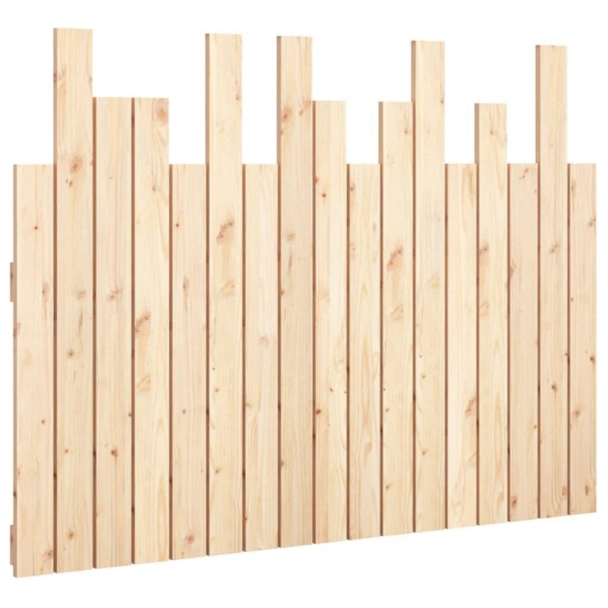VIDAXL Tete de lit murale 108x3x80 cm Bois massif de pin