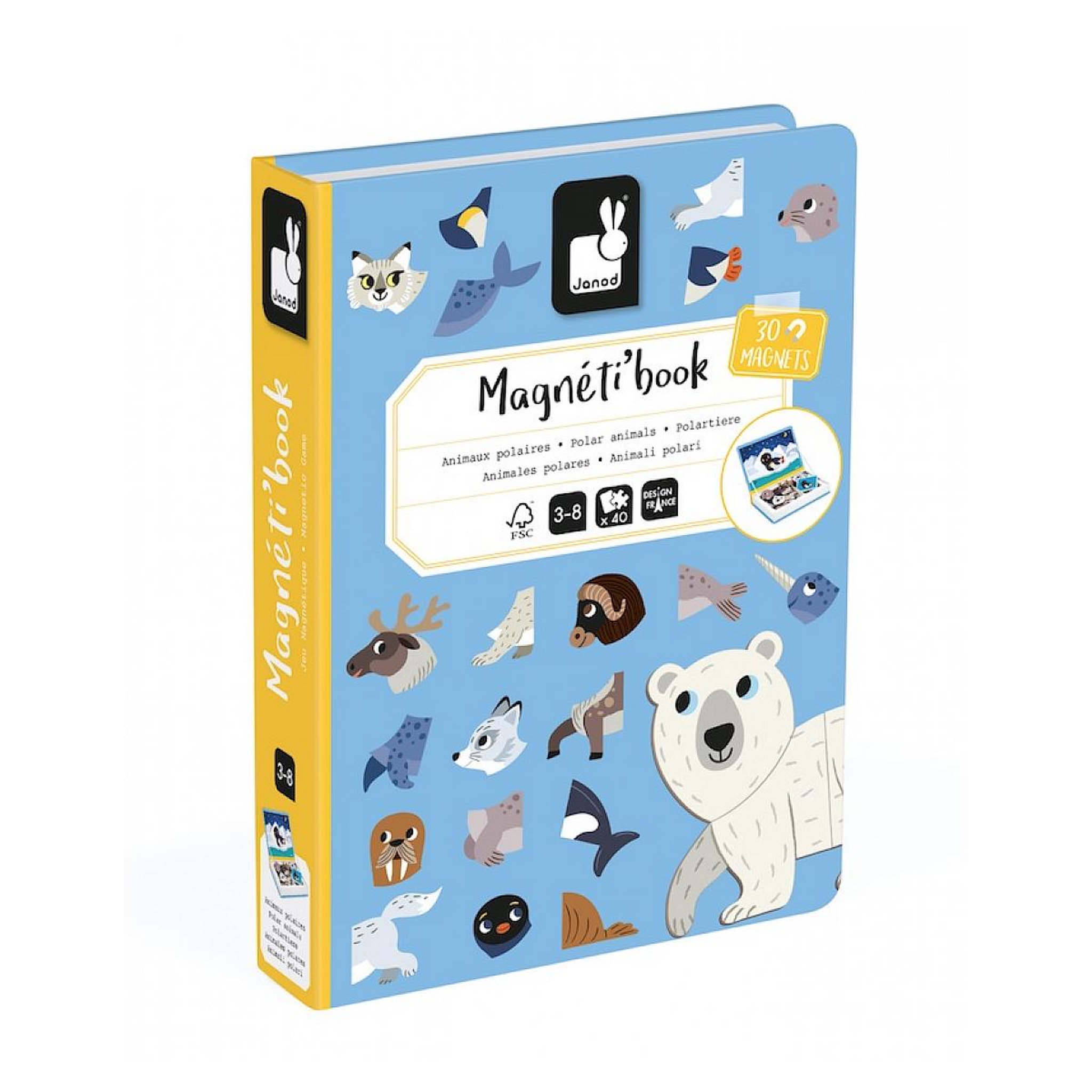 JANOD Magneti book Animaux polaires