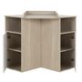Voir la diapositive 4 : GAMI Commode à langer d'angle KAREN