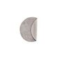 Voir la diapositive 2 : Paris Prix Tapis Rond de Salle de Bain  Valle  60cm Gris Clair