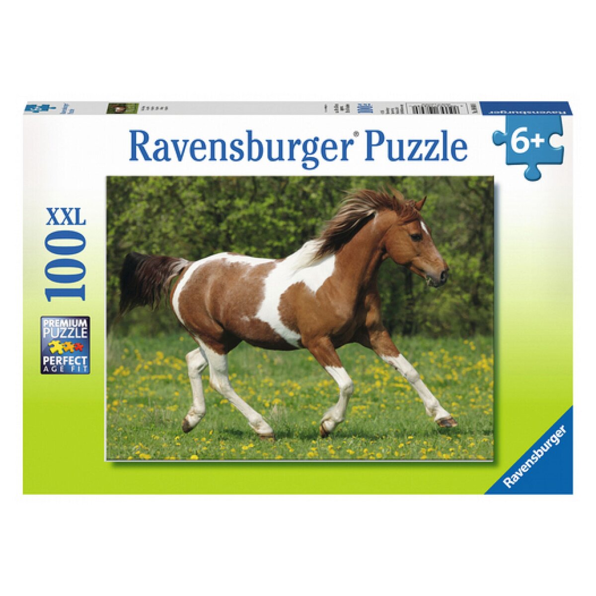 RAVENSBURGER Puzzle 100 p XXL Au galop