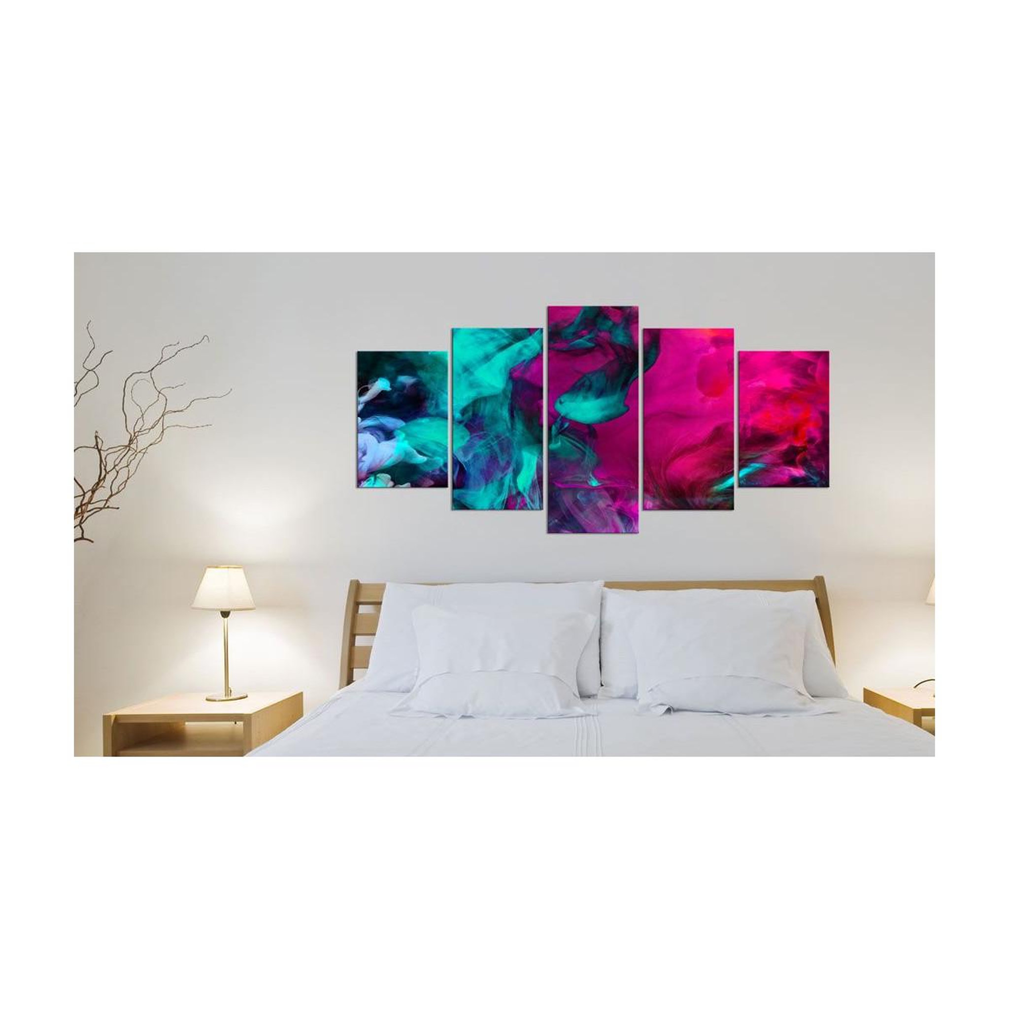 Voir la diapositive 2 : Paris Prix Tableau imprimé  dance of colors