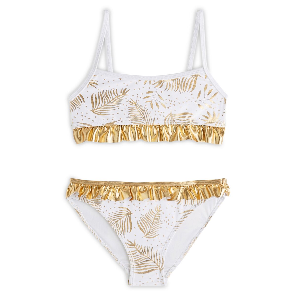 IN EXTENSO Maillot de bain 2 pièces doré fille