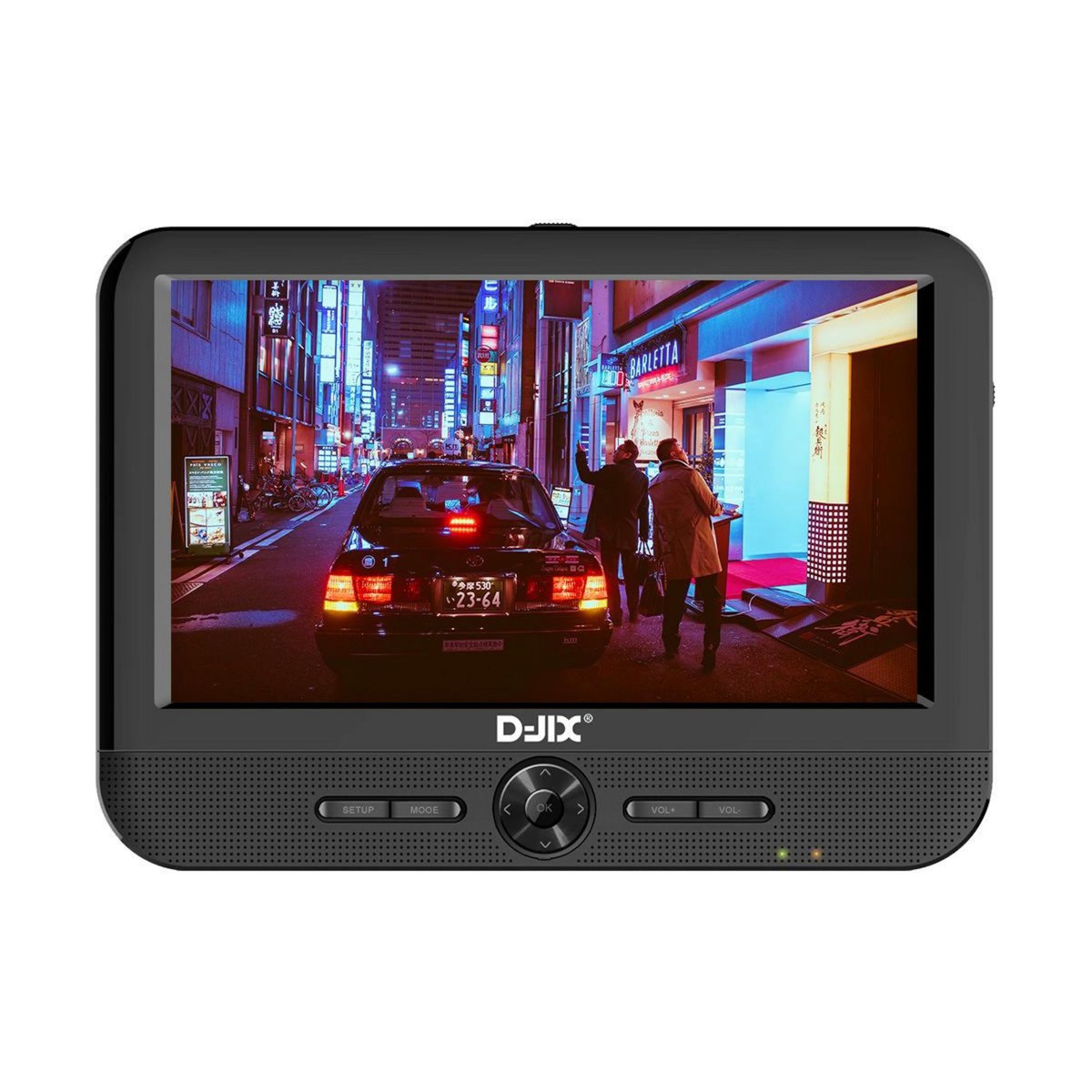 D-JIX Lecteur DVD portable double écran PVS 706-70DP TWIN Double Player