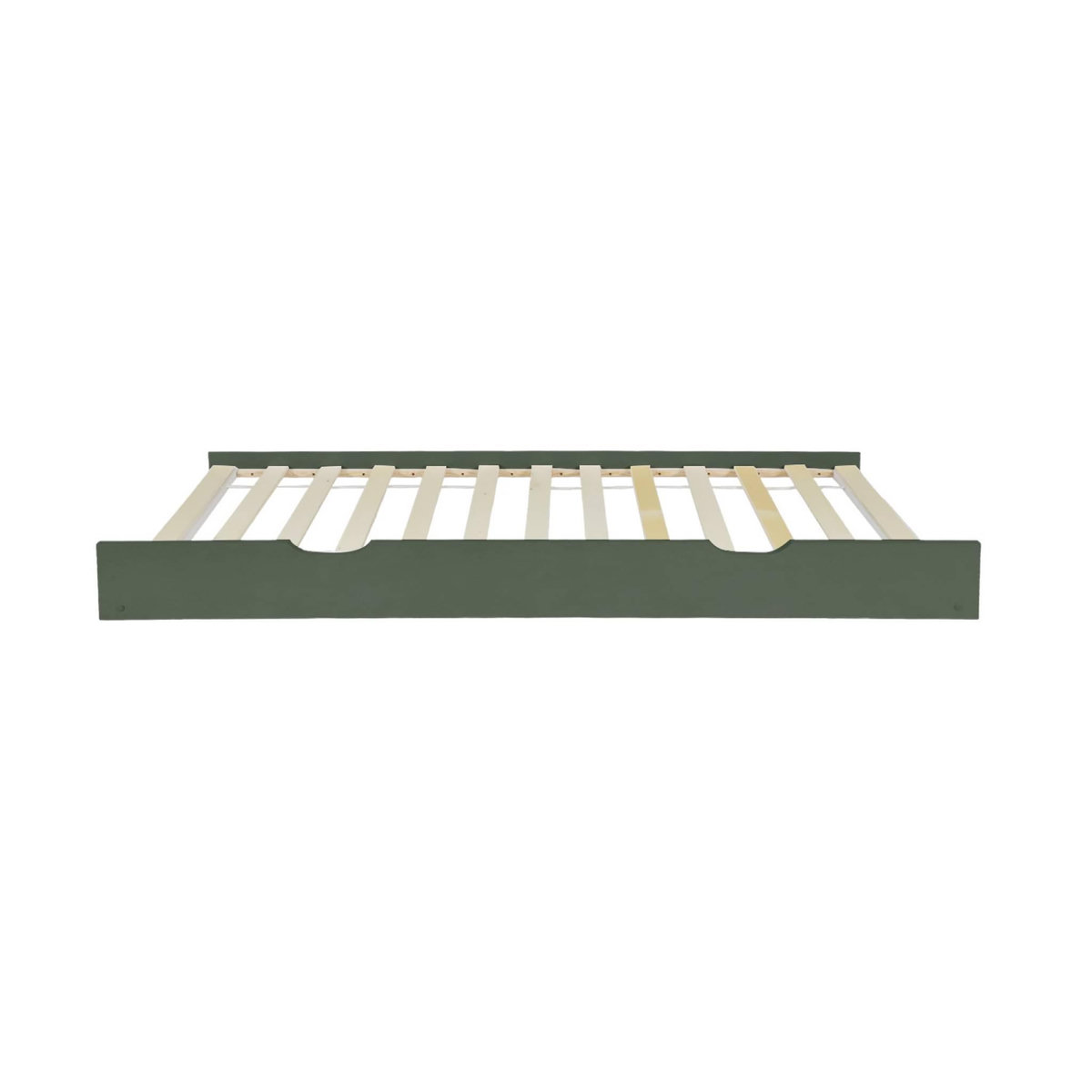 SWEEEK Tiroir lit enfant bois de pin naturel vert 190 x 94 x 20.3  cm - Roya