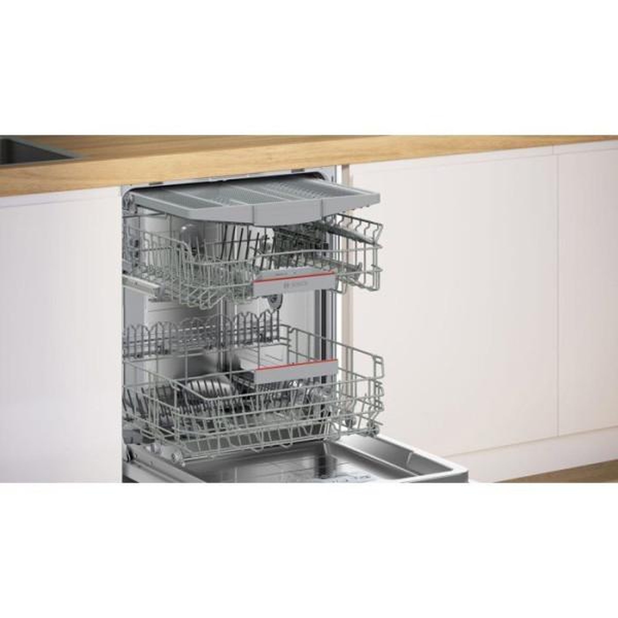 Voir la diapositive 6 : BOSCH Lave-vaisselle  60cm 14 couverts 40db tout intégrable - smv6zcx10e