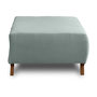 Voir la diapositive 1 : BEST MOBILIER Cristal - pouf modulable - 95 cm - en velours côtelé