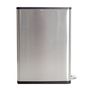 Voir la diapositive 2 : HAILO Poubelle de tri à pédale 2x20L Profil Inox