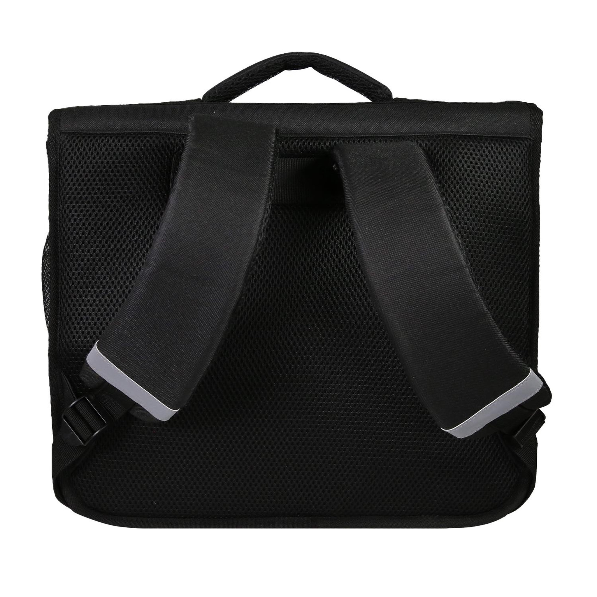 Voir la diapositive 4 : Bagtrotter Cartable Scolaire Primaire 38cm Kung Fu Panda Noir  2 Compartiments - Bagtrotter