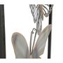 Voir la diapositive 6 : Paris Prix Déco Murale Encadrée en Métal  Papillons  90cm Argent
