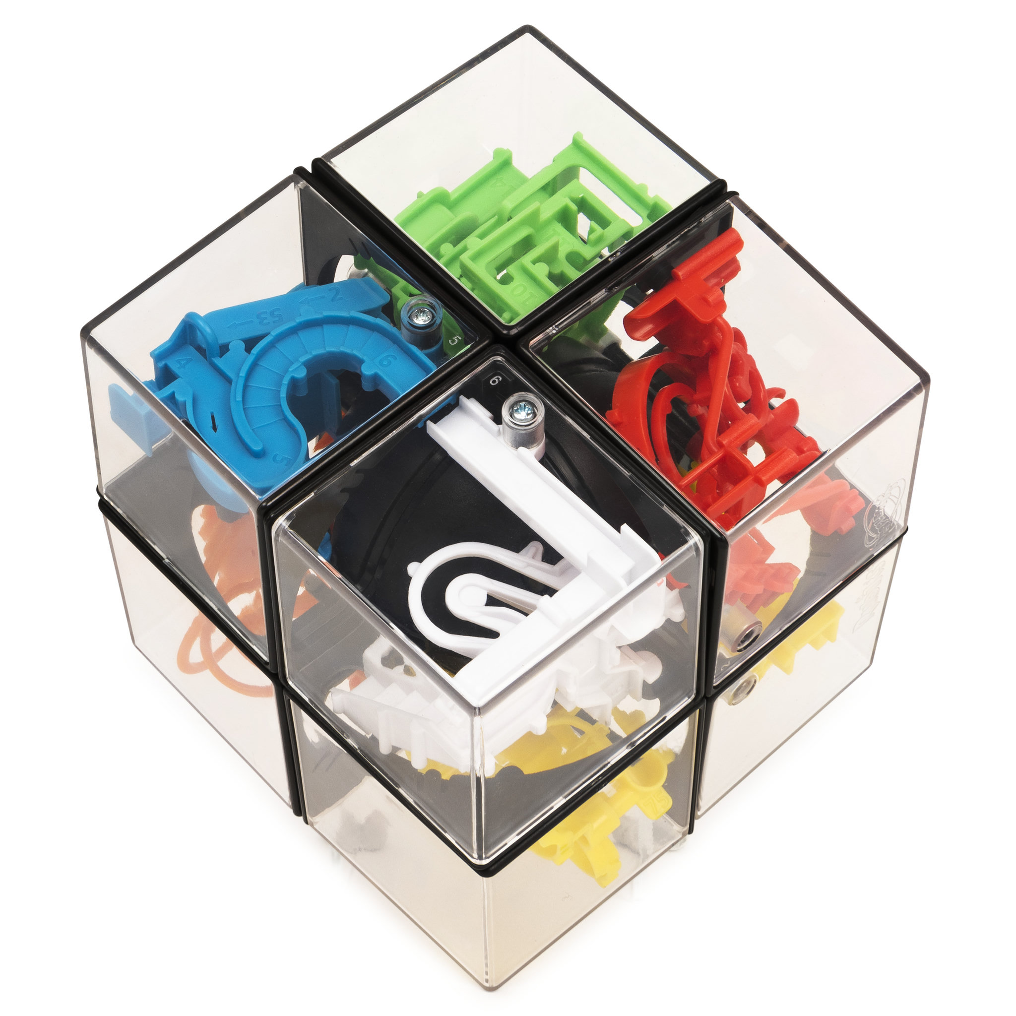 Voir la diapositive 4 : SPIN MASTER Jeu de patience - Perplexus - Rubik's 2x2 