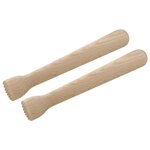 FM PROFESSIONAL Lot de 2 pilons cocktail en bois FM Professional