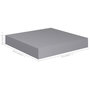 Voir la diapositive 6 : VIDAXL Etagere flottante murale gris 23x23,5x3,8 cm MDF