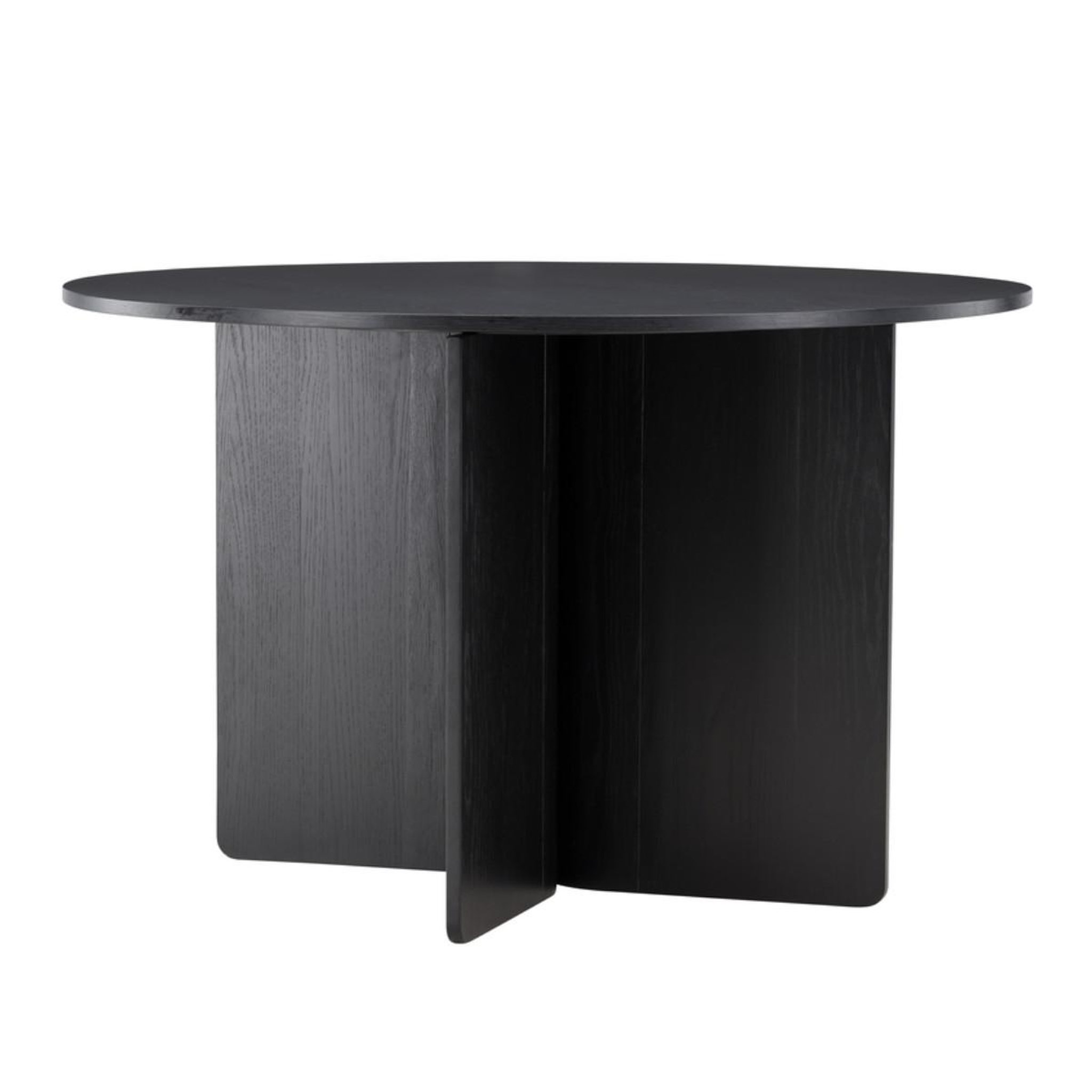 Paris Prix Table à manger ronde  tyreso  120cm noir