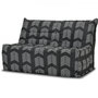Voir la diapositive 3 : MARKET24 Banquette BZ COMFORT BULTEX - Tissu chevrons - Couchage 138 x 188 x 12 cm - BECCI