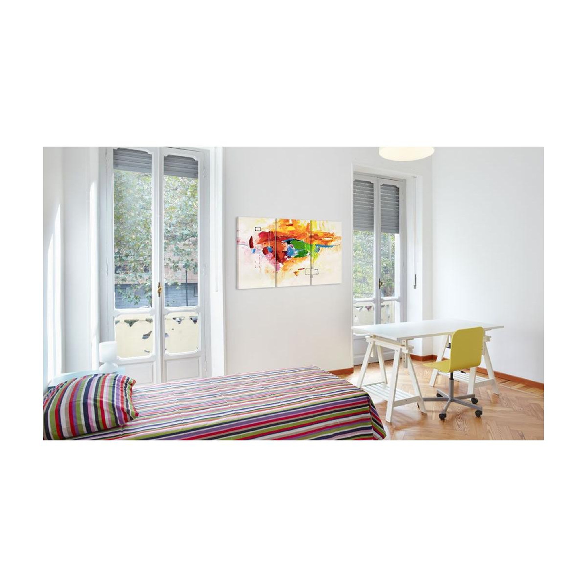 Voir la diapositive 2 : Paris Prix Tableau imprimé  perroquet