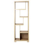Voir la diapositive 1 : ATMOSPHERA Bibliothèque 4 Niveaux  Bivoak  180cm Naturel