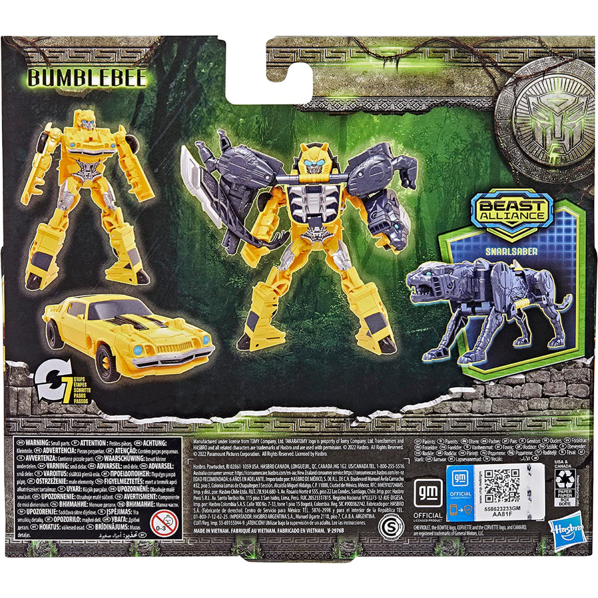 Voir la diapositive 9 : HASBRO Figurine Transformers: Rise of the Beasts Bumblebee