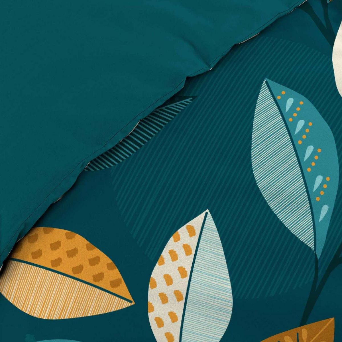 Douceur d'Intérieur Parure de lit ORMA - 100% coton - 220 x 240 cm