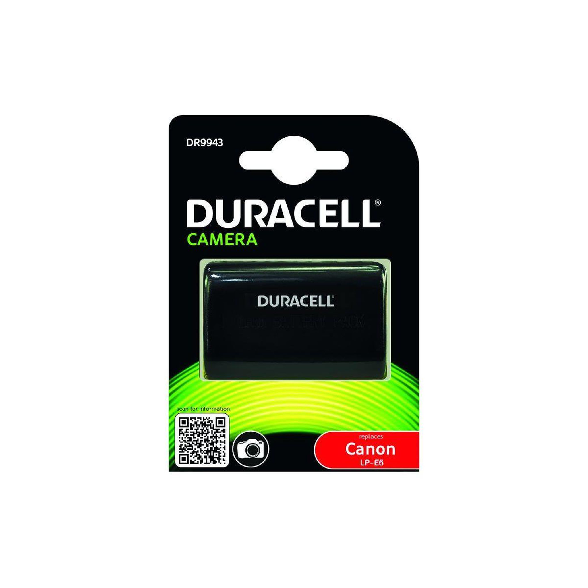 Voir la diapositive 3 : Duracell Batterie LP-E6 / LP-E6N pour appareil photo Canon