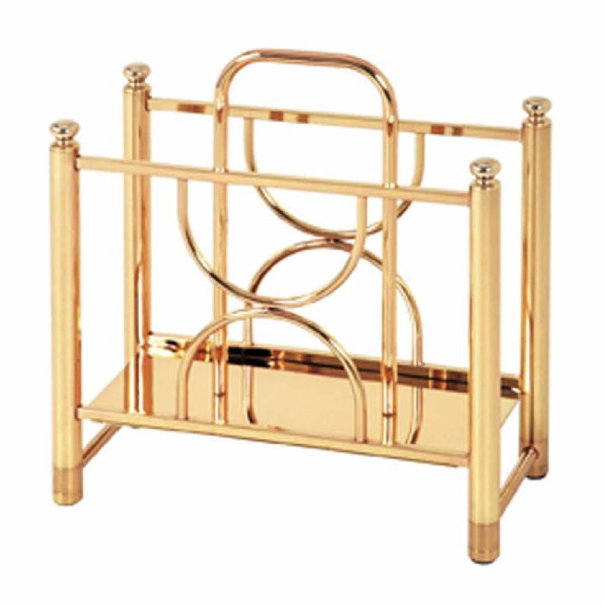 Paris Prix Porte-Revues Design en Acier  Riuy  40cm Or