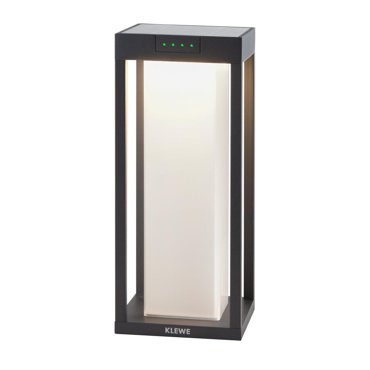 Lumisky Borne solaire RADIA Noir Aluminium H35cm