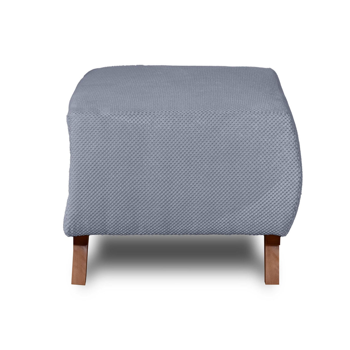 BEST MOBILIER Cristal - pouf modulable - 65 cm - en velours texturé